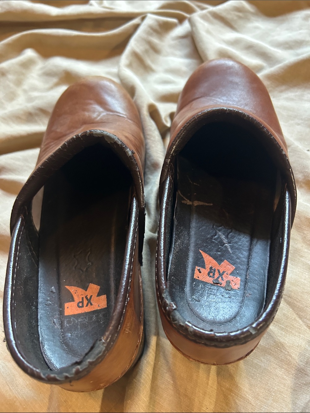Dansko Brown Leather Women's Clogs - Picture 8 of 8